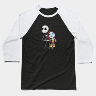 Jack and Sally Baseball T-Shirt